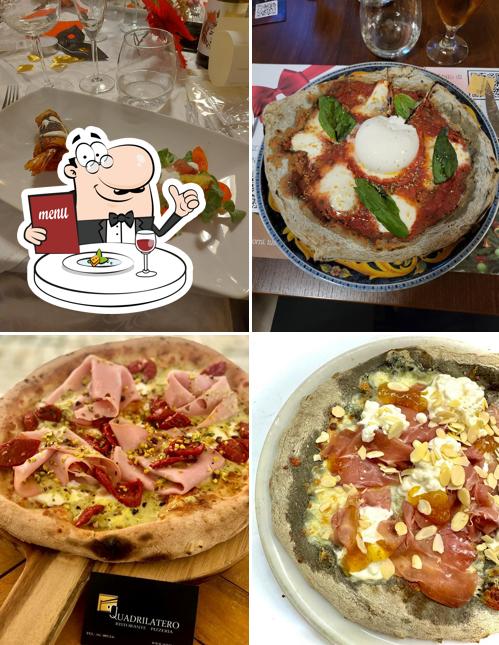 Cibo al QUADRILATERO RISTORANTE PIZZERIA