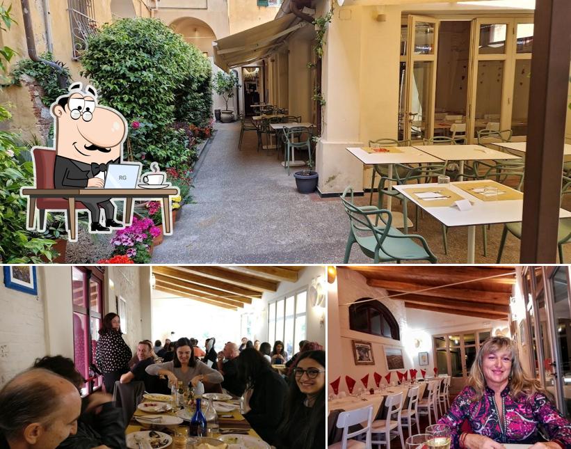 Gli interni di Quore Ristorante de L'Alba