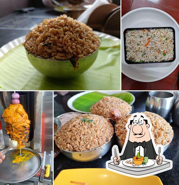 Meals at Rahman Biriyani Madurai