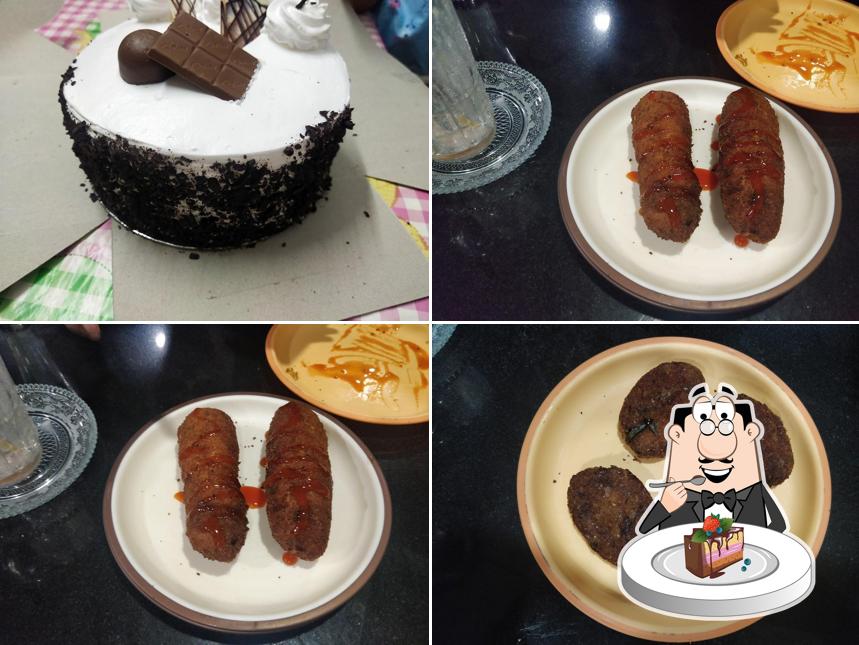 Chocolate cake at Grama Bakery