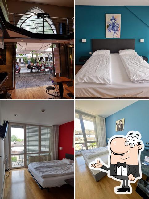 Dai un'occhiata agli interni di Hotel Kino Bar Loge