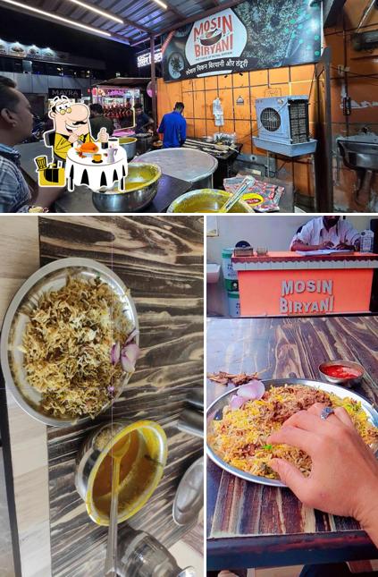 Meals at Hotel Mosin Chicken Biryani