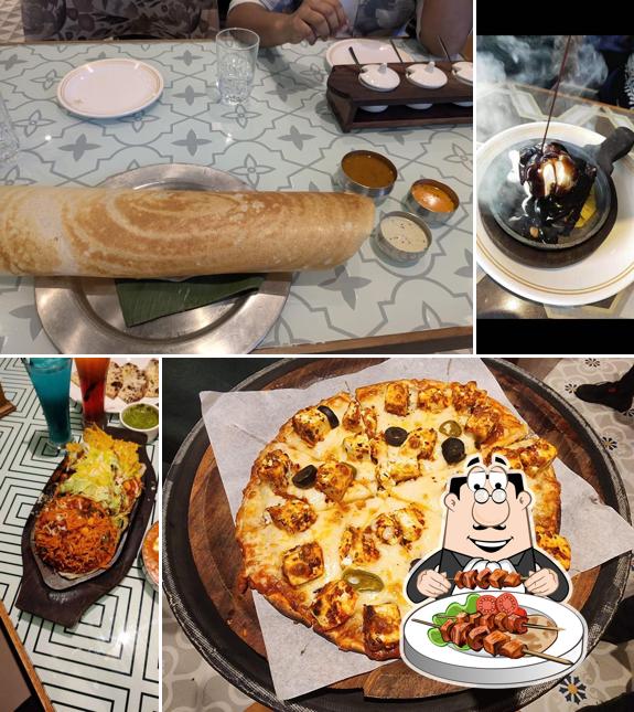 Masala dosa at Radha Krishna Veg Delight