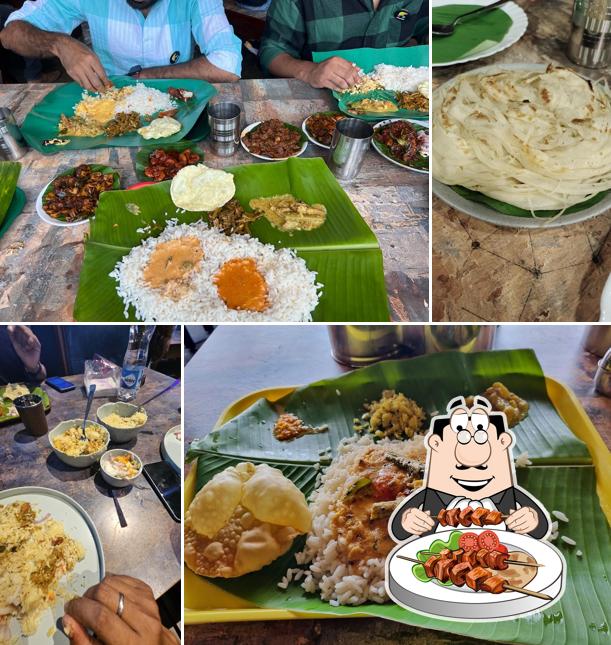 Food at Urula restaurant
