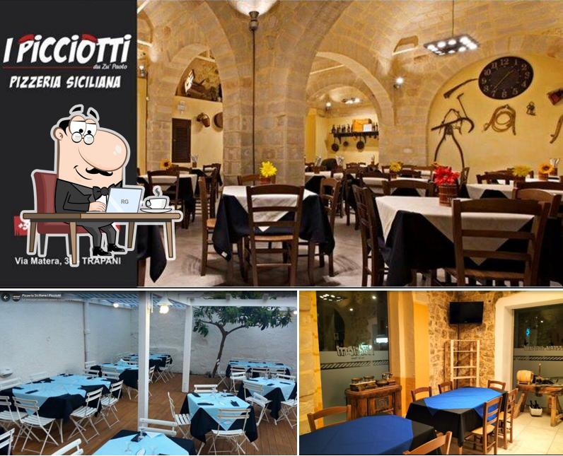 Gli interni di I Picciotti Pizzeria Siciliana