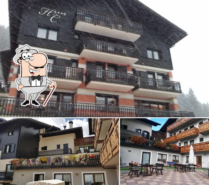 Gli esterni di Hotel Cardo