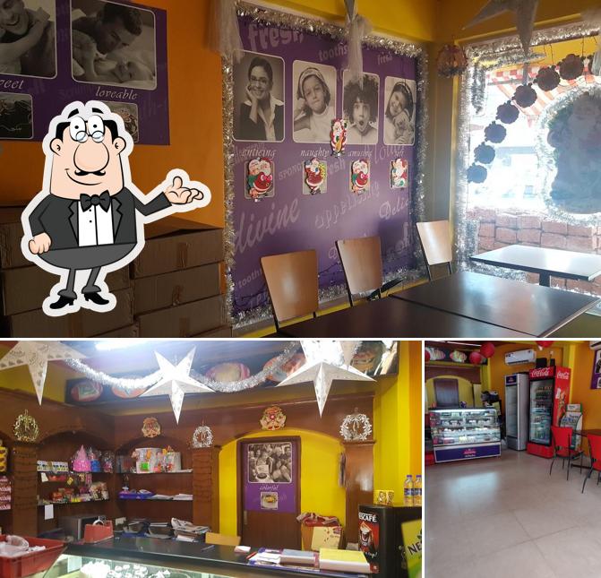 Check out how Monginis Cake Shop looks inside