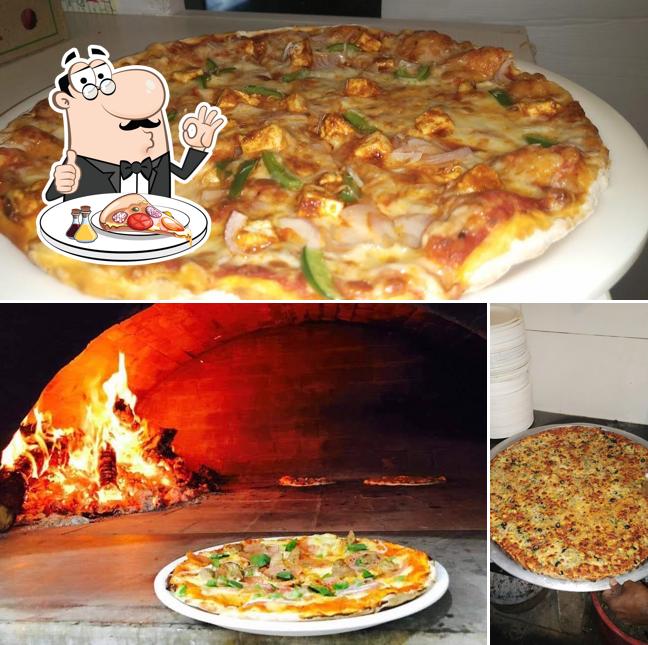 Pick pizza at Pizza Cafe
