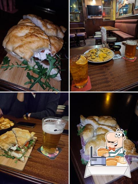 Pane all'aglio al The Bridge Pub