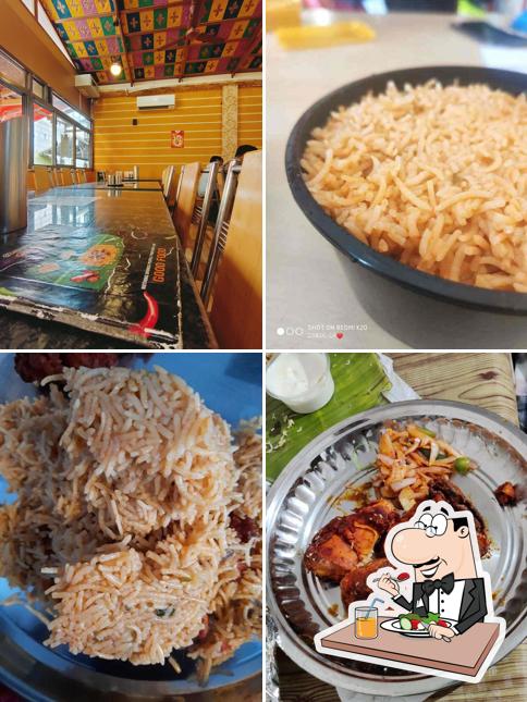Meals at Chennai's biriyani House