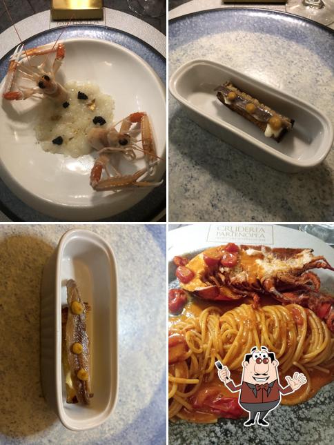 Cibo al Cruderia Partenopea