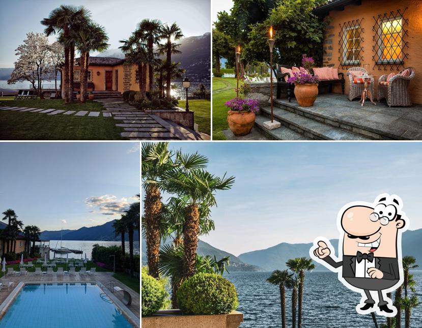 Gli esterni di La Brezza Ascona