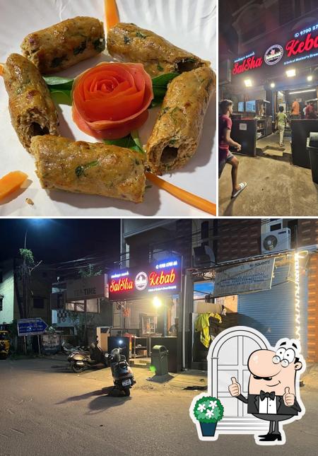 Check out how Salsha Kebab looks outside