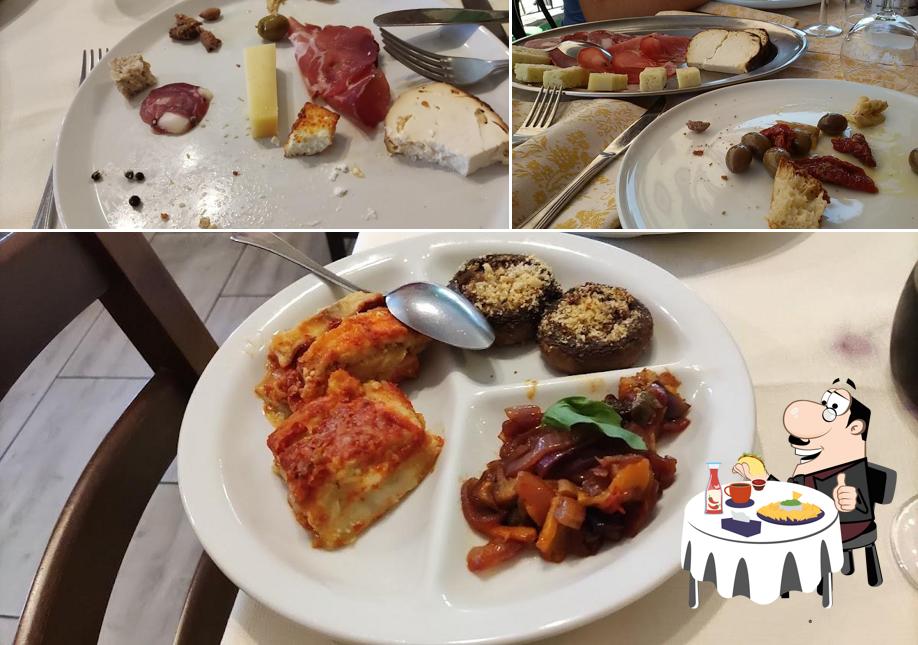 Piatto di formaggi al Ristorante La Fermata