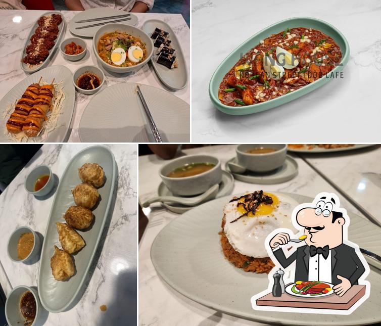 Meals at Wang House Korean Cafe ,Korean Street Food Cafe Kochi