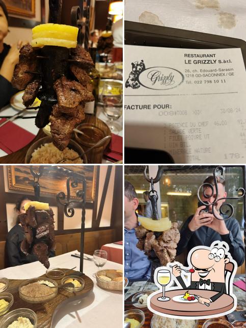 Cibo al RESTAURANT LE GRIZZLY Sàrl