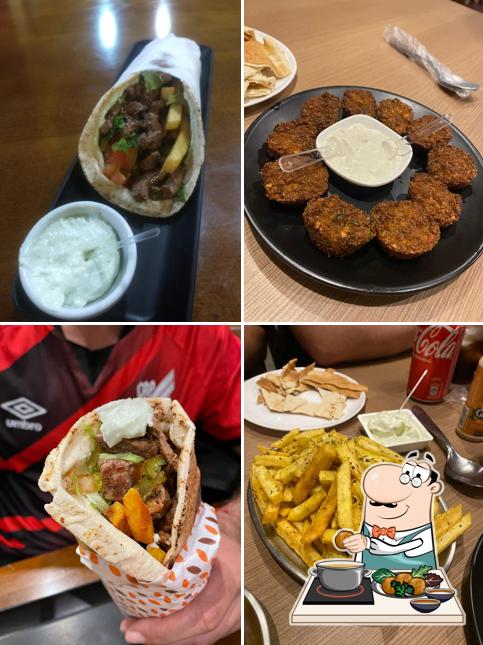 Falafels em Brimo's Cozinha Árabe