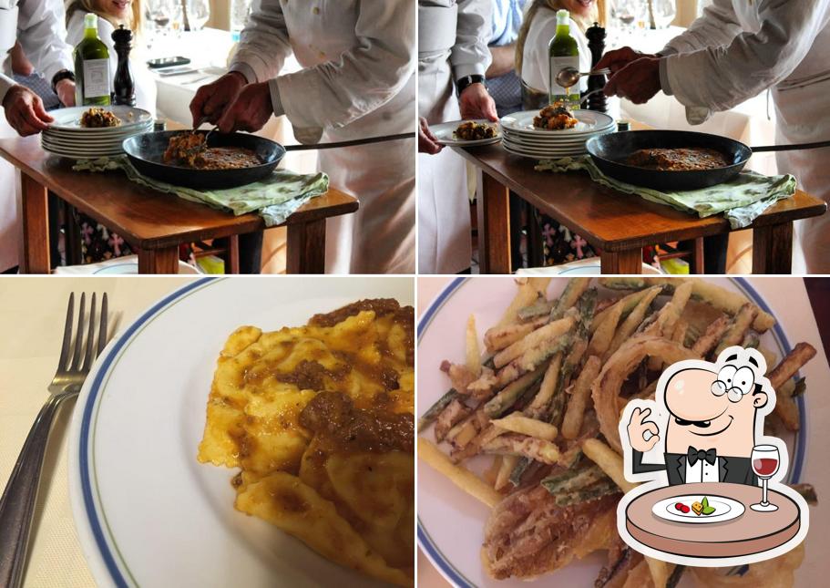 Cibo al Ristorante Da Delfina