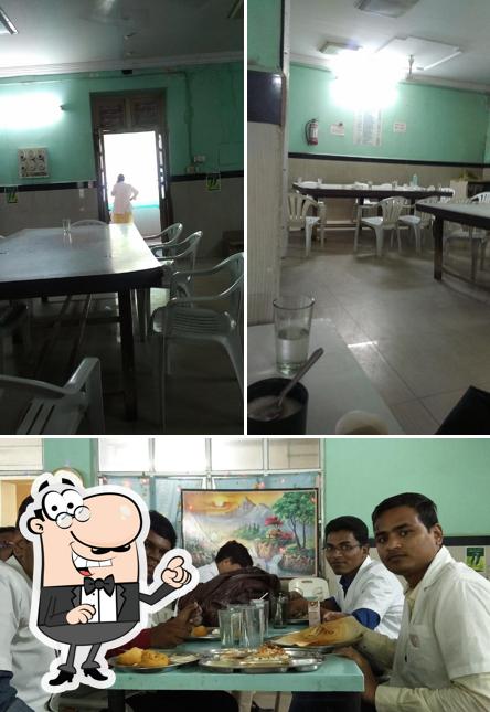 Take a seat at one of the tables at GMC Canteen