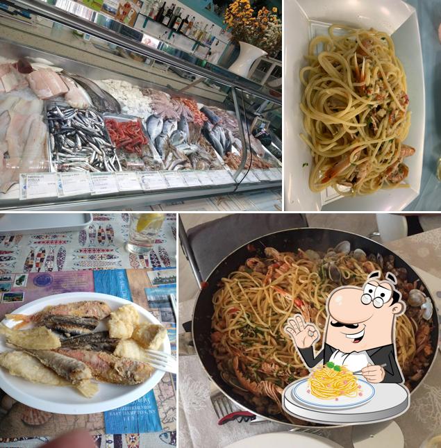 Spaghetti alla carbonara al Pescheria Federico Monsummano Terme