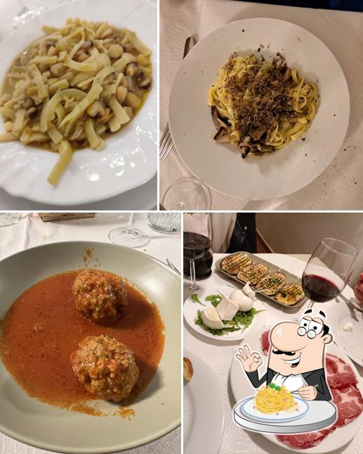 Spaghetti alla carbonara al Trattoria del corso