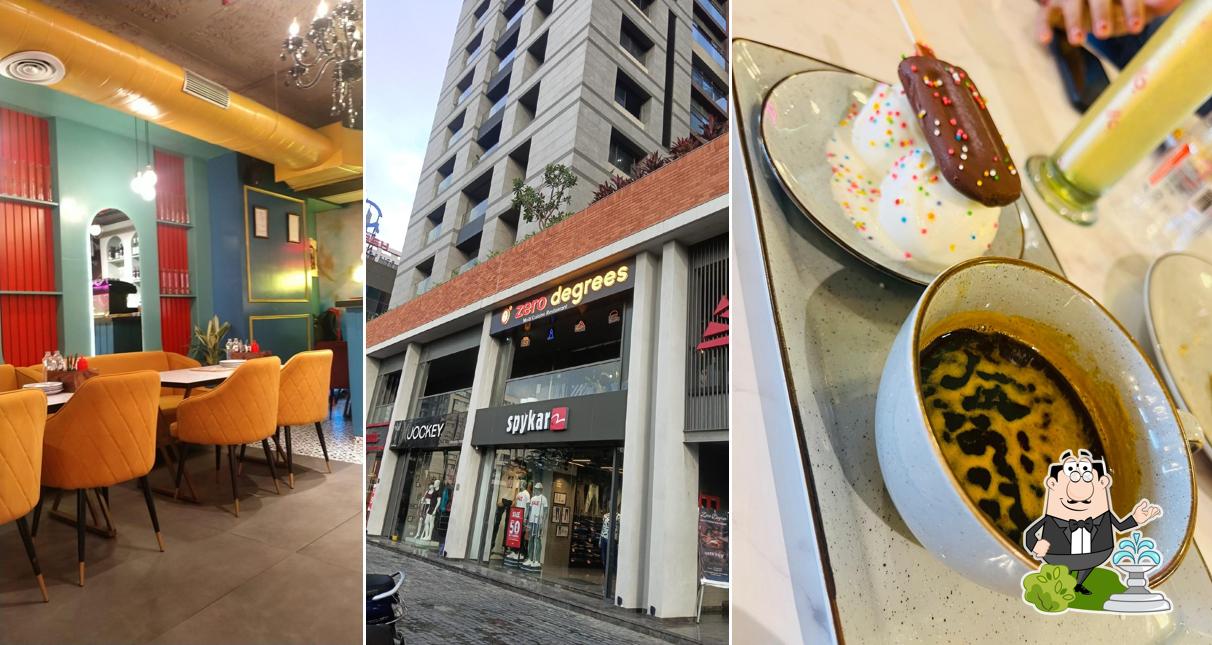 The exterior of Zero Degrees multi-cuisine restaurant