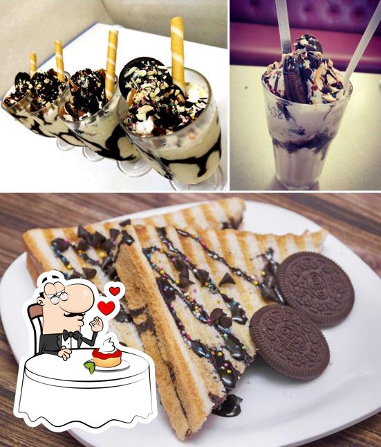 Lassi House serves a variety of desserts