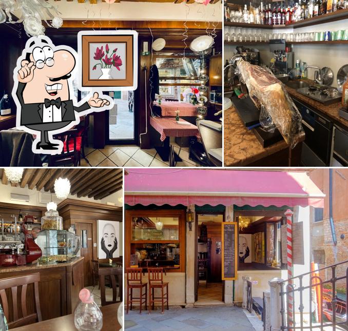 Gli interni di Il Salotto di San Marco - Gelateria Veneziana