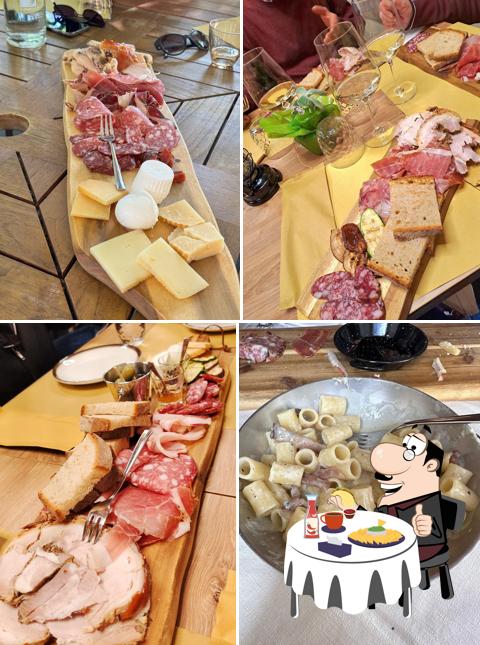 Piatto di formaggi al A Piazza Regina “Fraschetta con Cucina”