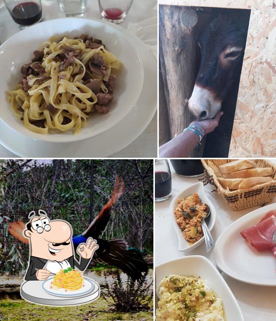 Spaghetti alla carbonara al Agriturismo Fiorello