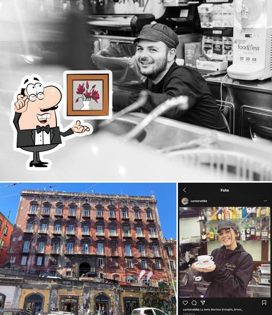 La foto di interni e esterno da Maglia Bros Caffè