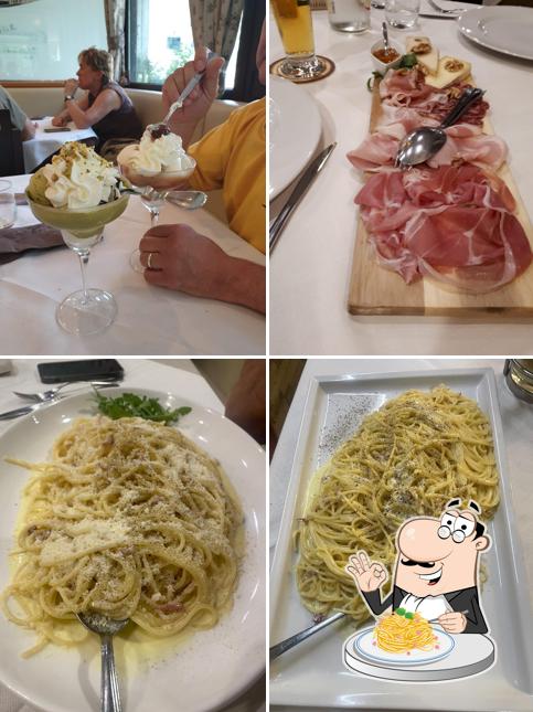 Spaghetti alla carbonara al Pizzeria Ristorante Garden Rose