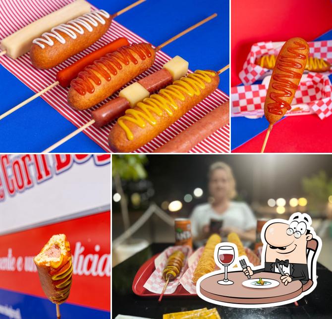 Comida em The Corn Dog Brasil
