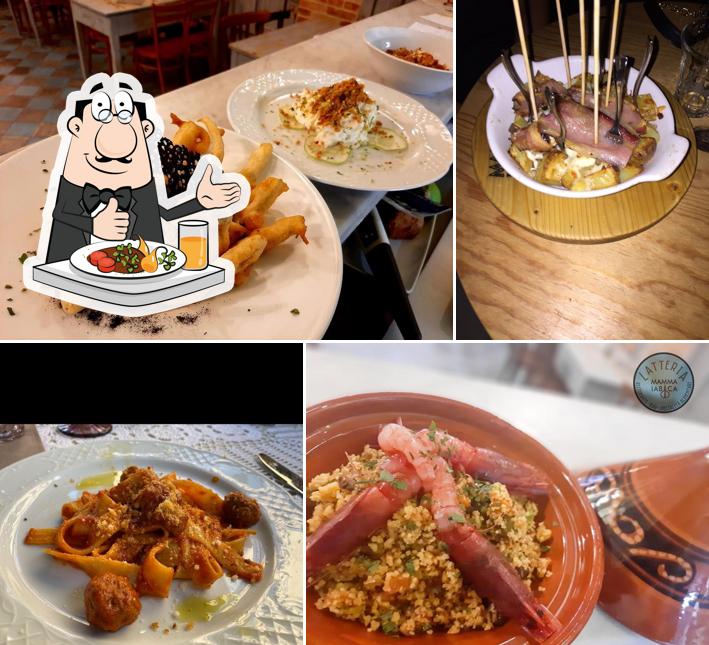 Cibo al Latteria Mamma Iabica