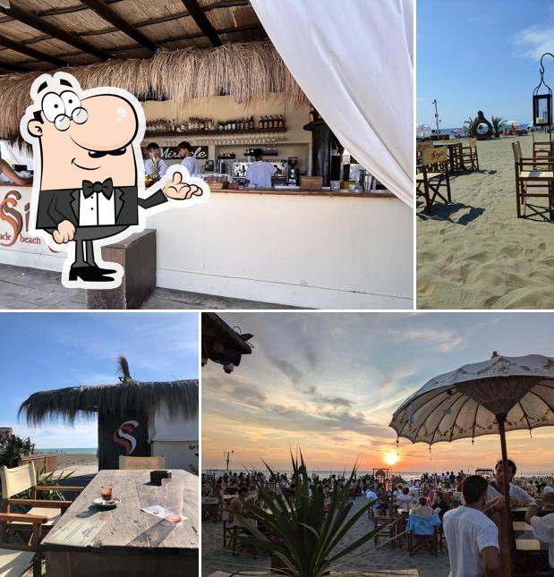 Gli interni di Singita Miracle Beach