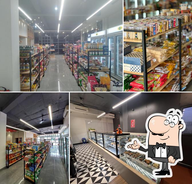 Take a seat at one of the tables at Bread World