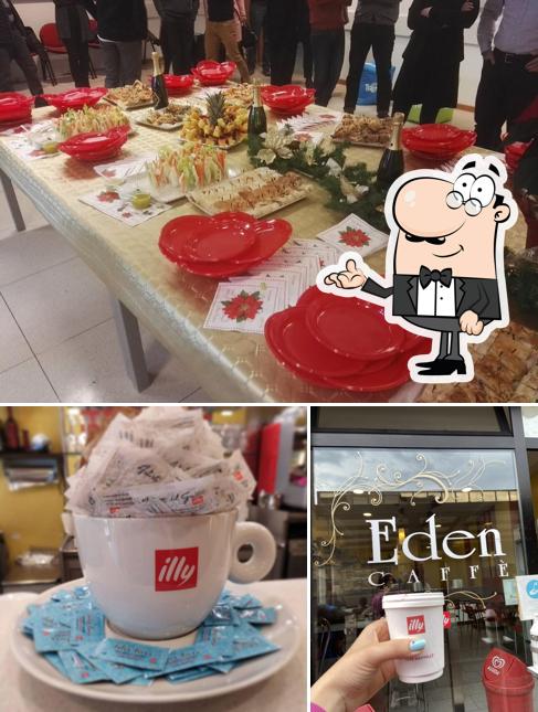 Dai un'occhiata agli interni di Eden Caffè