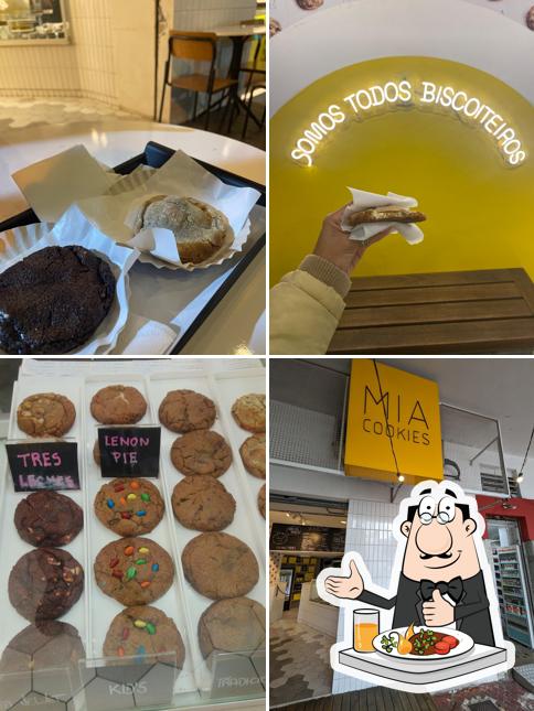 Comida em Mia Cookies