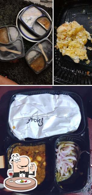 Food at Muskan Cafe