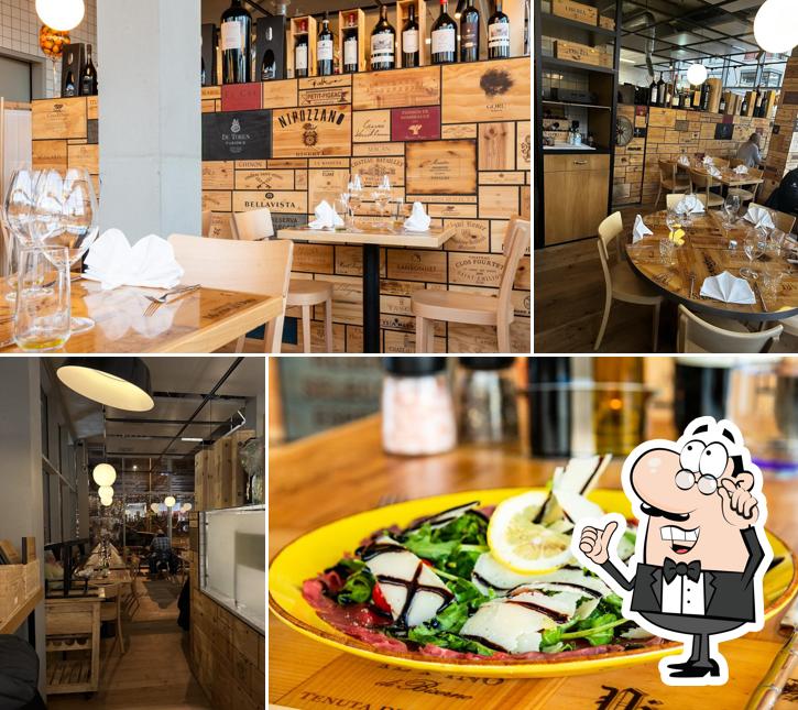 Gli interni di Trattoria Pinseria La Qualità