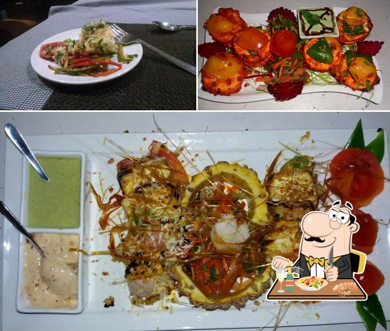 Food at Silverdine Restaurant