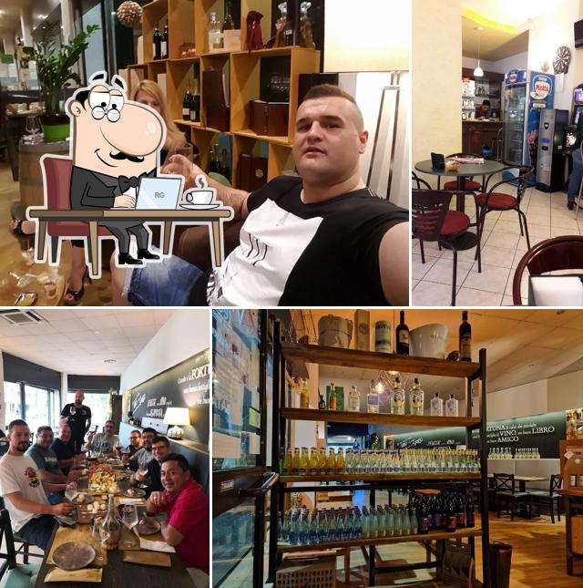 Gli interni di Vinoteca Busto Arsizio - Vineria Spiritoseria