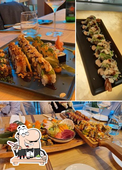 Ordina le diverse opzioni di sushi