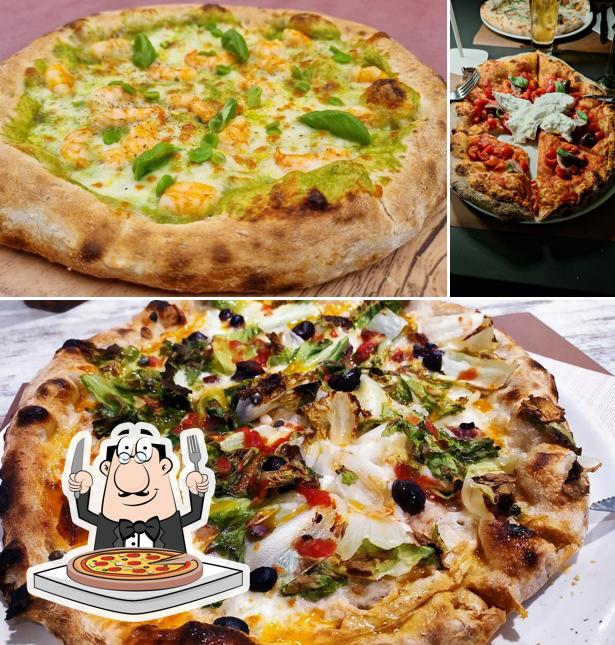 Scegli tra le svariate varianti di pizza