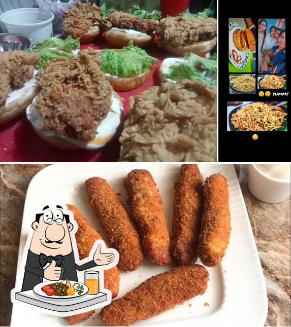 Food at A one restaurant