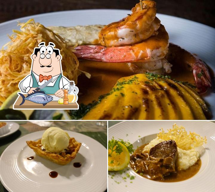 Salmão grelhado em Atelier Do Tonhão