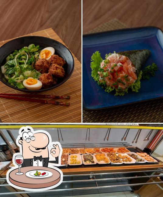 Comida em Nakayoshi Restaurante Japonês e Mercado Oriental