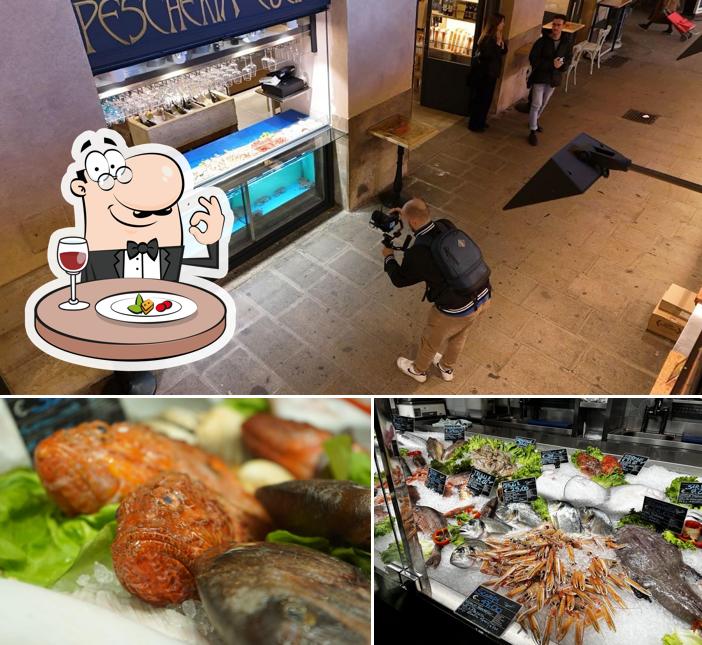 Cibo al Adriatica Pescheria con Cucina
