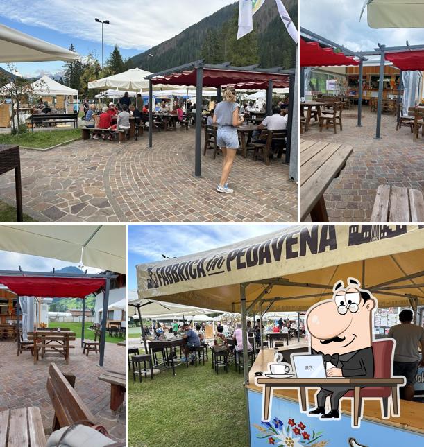 Gli interni di Chiosco del Parco