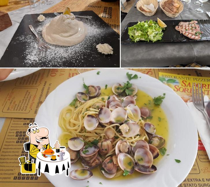 Cibo al Ristorante Pizzeria Sapori di Sorrento